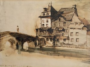 La casa donde vivo junto al puente en Vianden, 28 de julio de 1871 de Victor Hugo